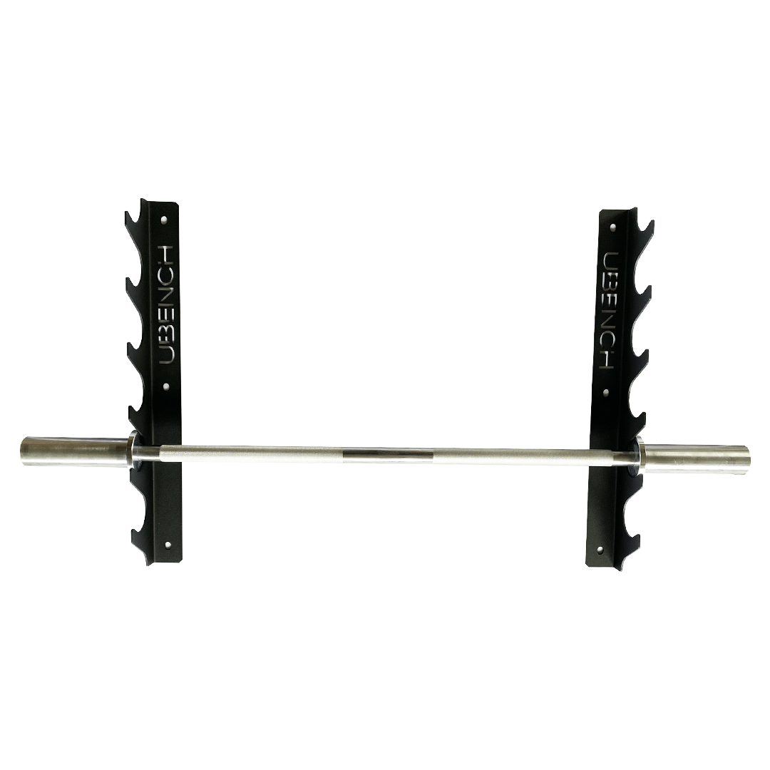 BARBELL GUN RACK 5 SLOT Ubench Fitness Company