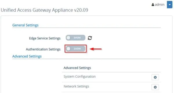 VMware UAG TwoFactor Authentication configuration UBER CLOUD
