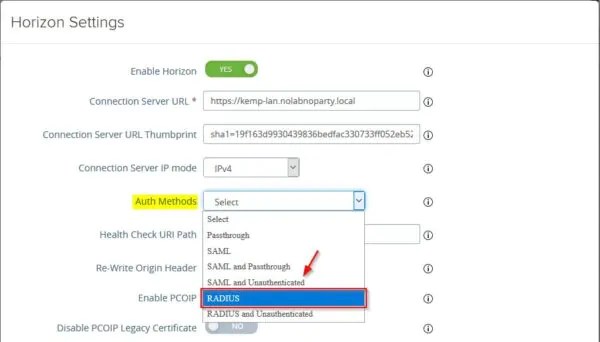 VMware UAG TwoFactor Authentication configuration UBER CLOUD