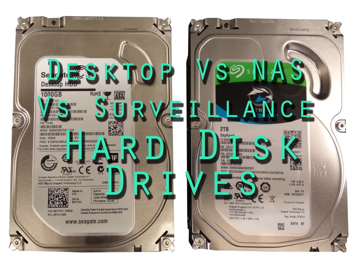 Desktop vs. NAS vs. Surveillance Hard Disk Drives UberNerd