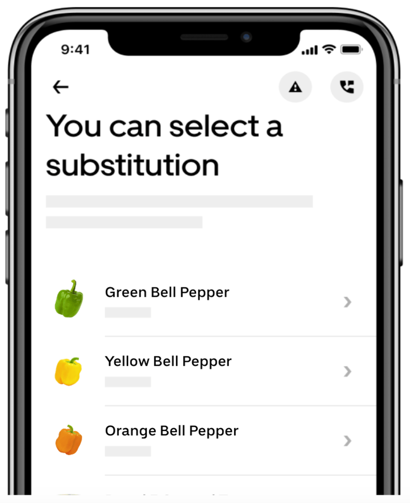 Couriers Who Shop Building for Grocery Delivery on Uber Eats Uber