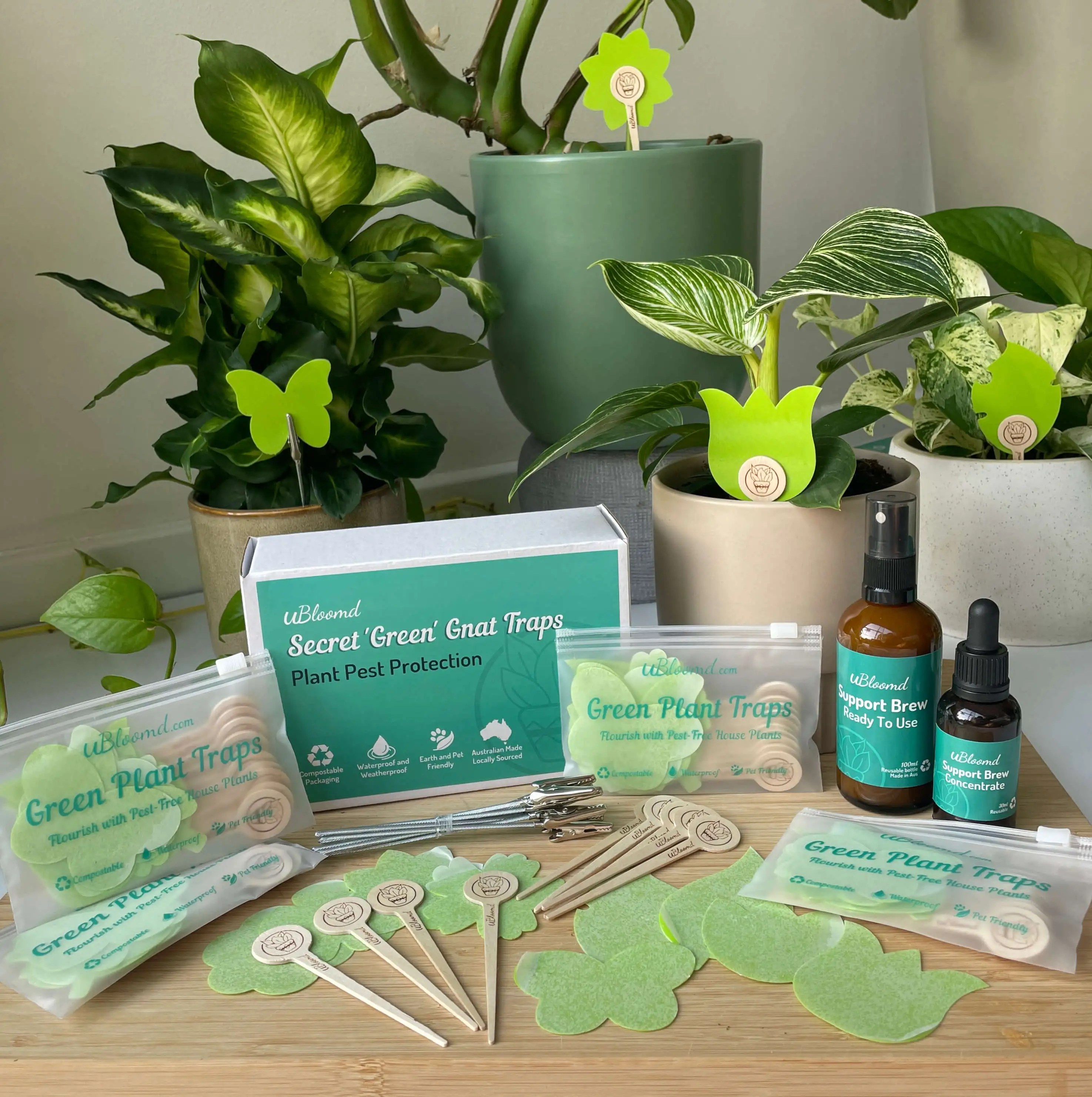 Fungus Gnat Control Indoor Plant Protection Bundle uBloomd