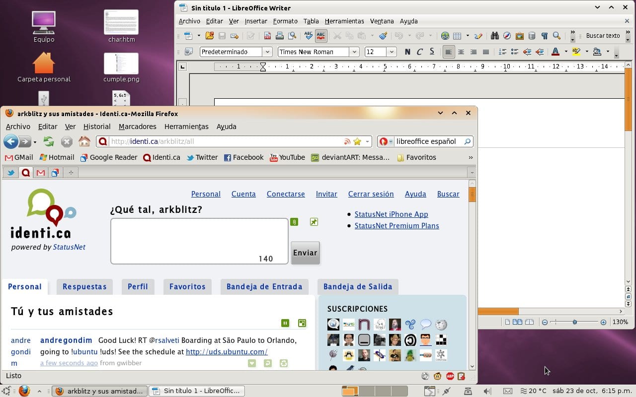 Escritorios Linuxeros 25 Ubunlog