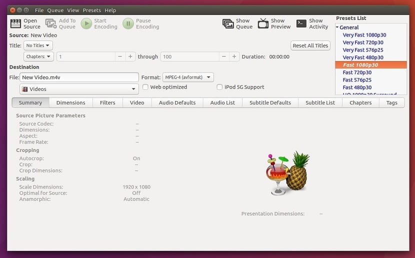How to install HandBrake video converter on Ubuntu and derivatives?