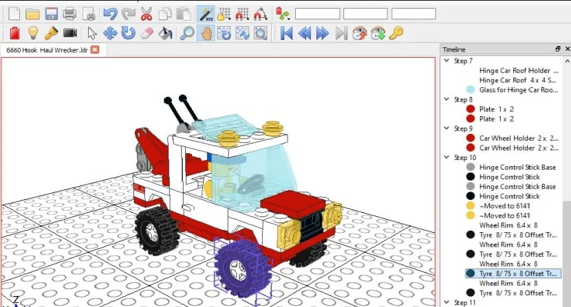 Leocad An Application To Create And Design Your Lego Models Ubunlog
