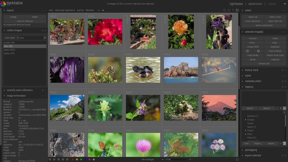 Darktable 4.6 ya fue liberado y estas son sus novedades