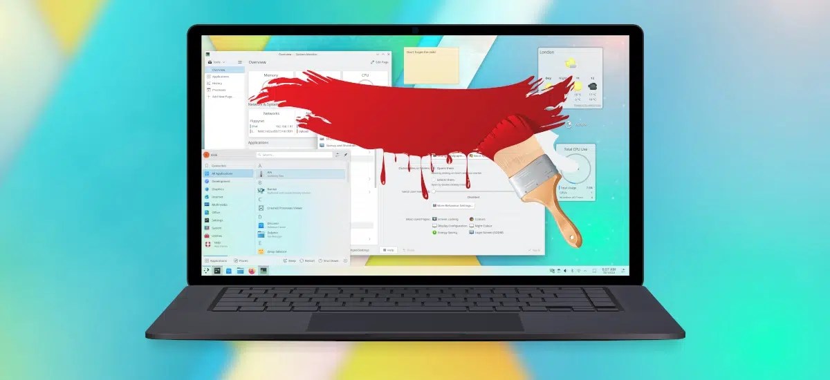 KDE empieza 2023 con varias mejoras en la interfaz de usuario Linux