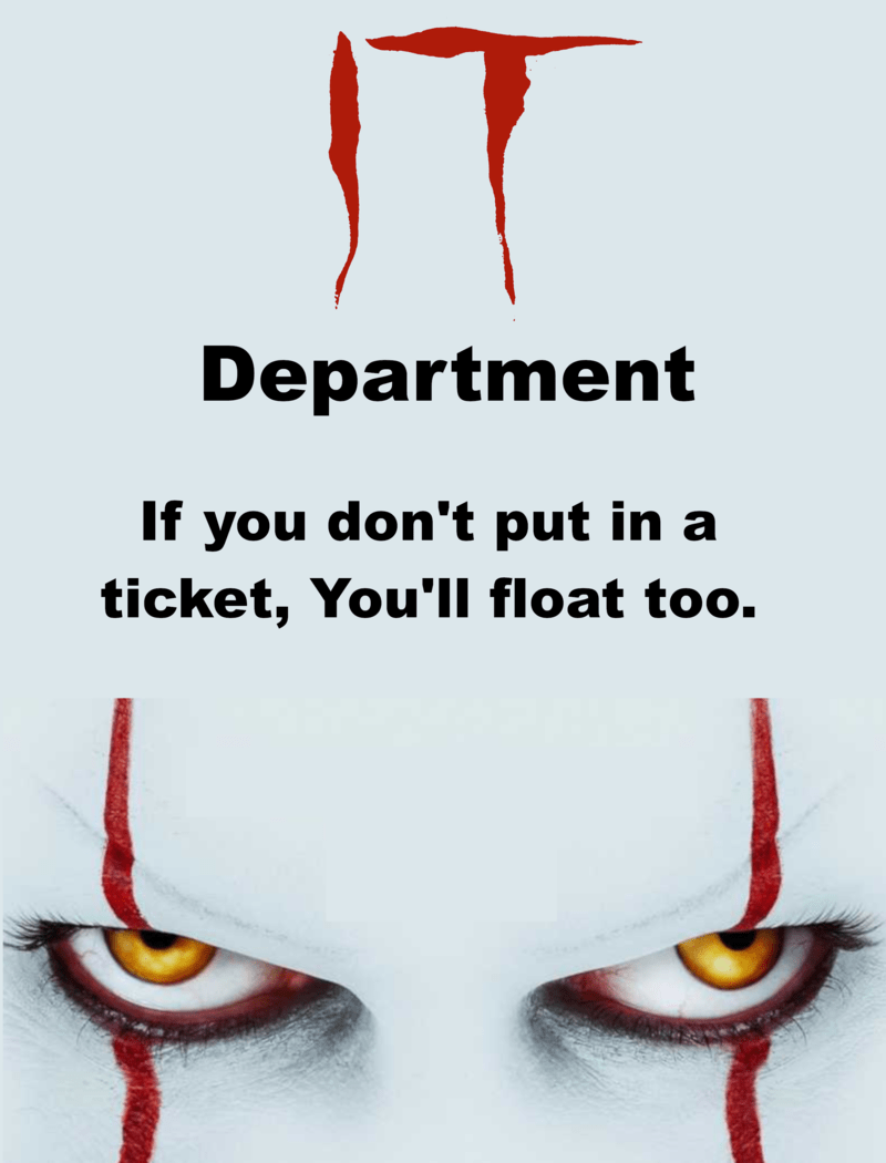 You’ll float too… If you don’t listen to your IT Ubuntu