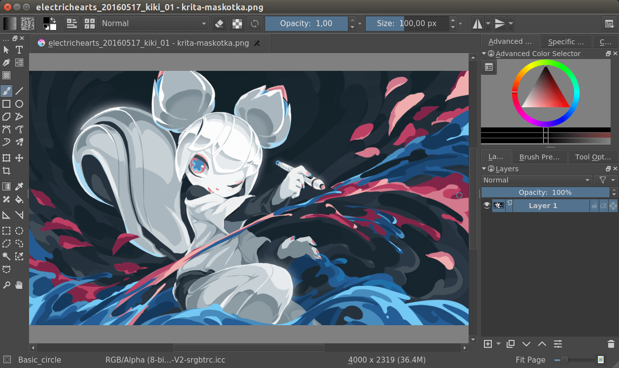 Krita recover deleted layer