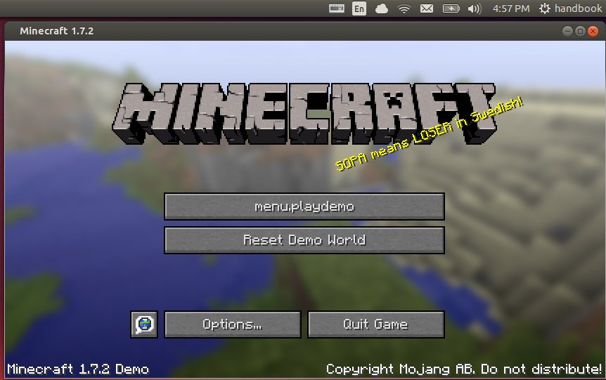 How to Install Minecraft in Ubuntu 14.04 UbuntuHandbook
