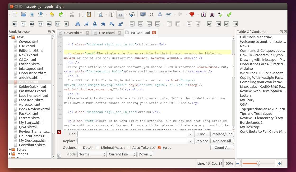 Install The Latest EPUB Editor in Ubuntu 14.04 via PPA UbuntuHandbook
