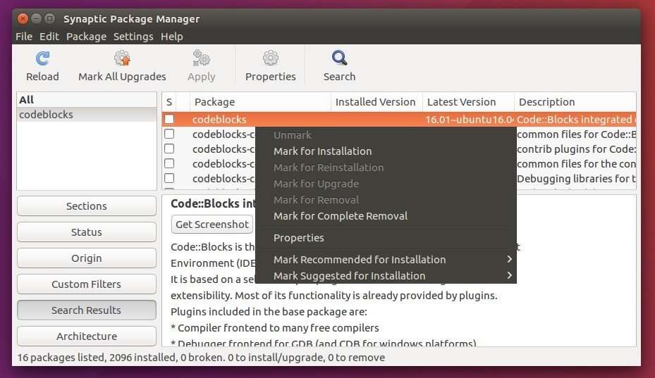 grado Decir la verdad lavandería code blocks ubuntu install importar