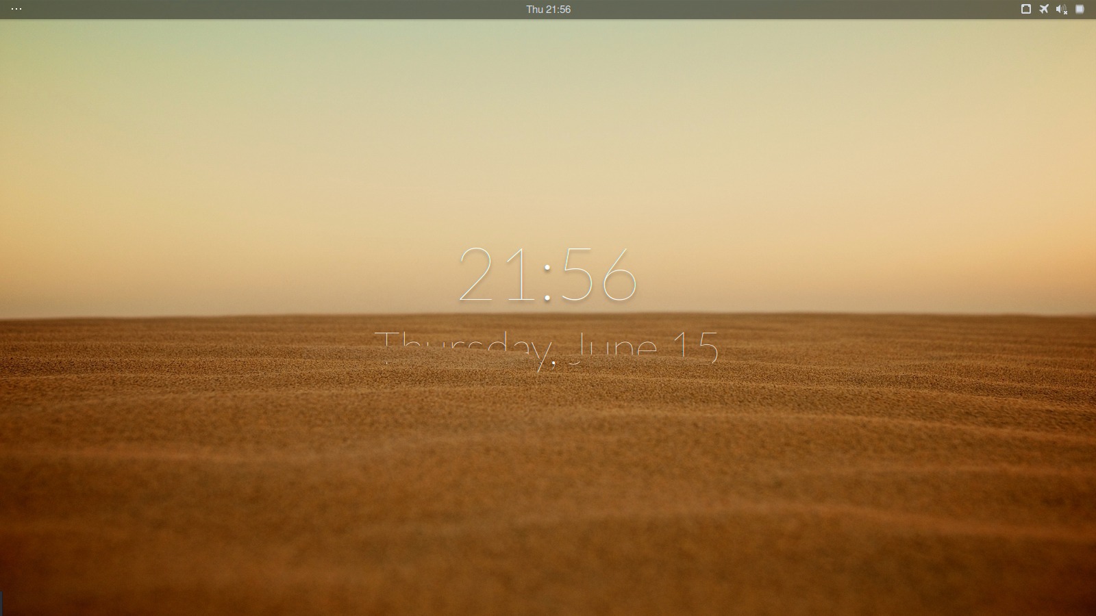 ‘Komorebi’ Display Clock & Animations on Ubuntu Desktop UbuntuHandbook