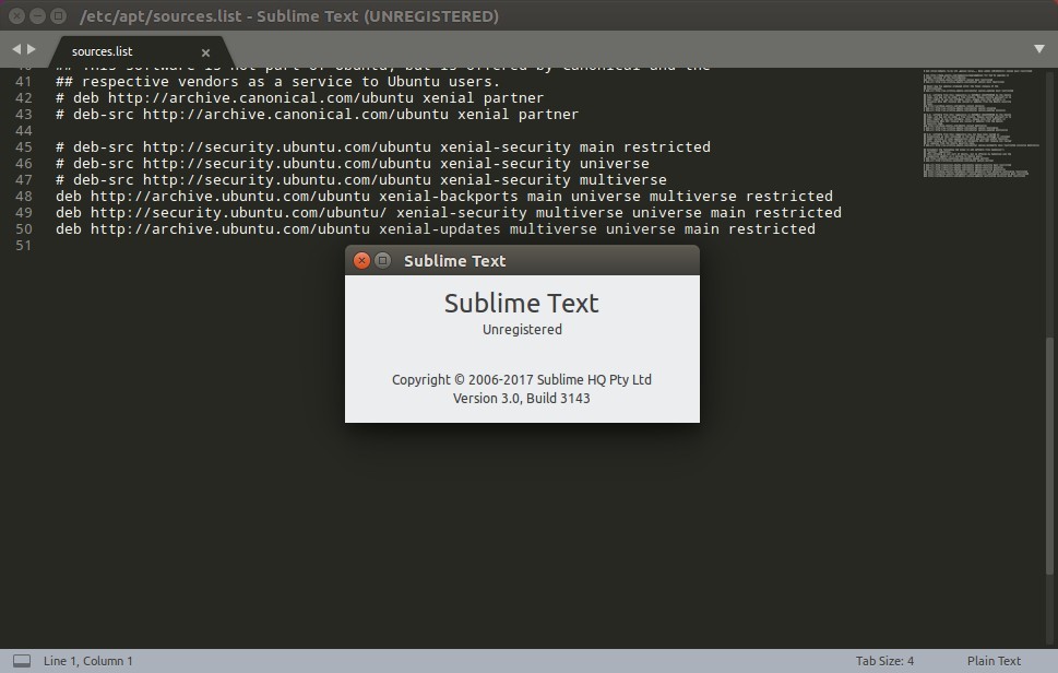The Snap App of Sublime Text 3 Available for Test