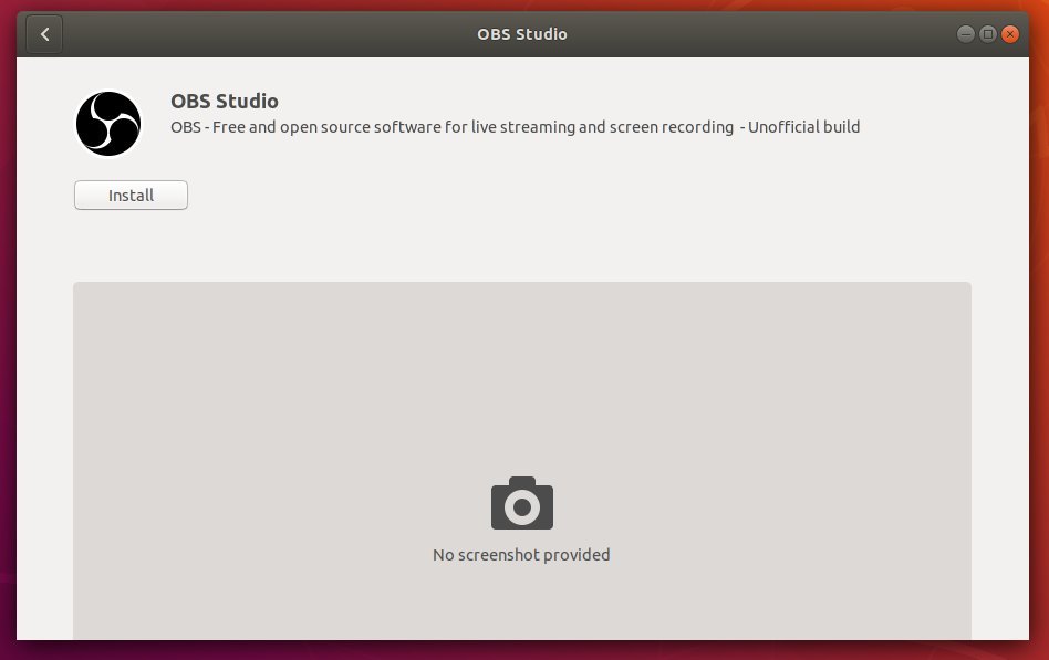 Install OBS Studio Easily via Snap in Ubuntu UbuntuHandbook