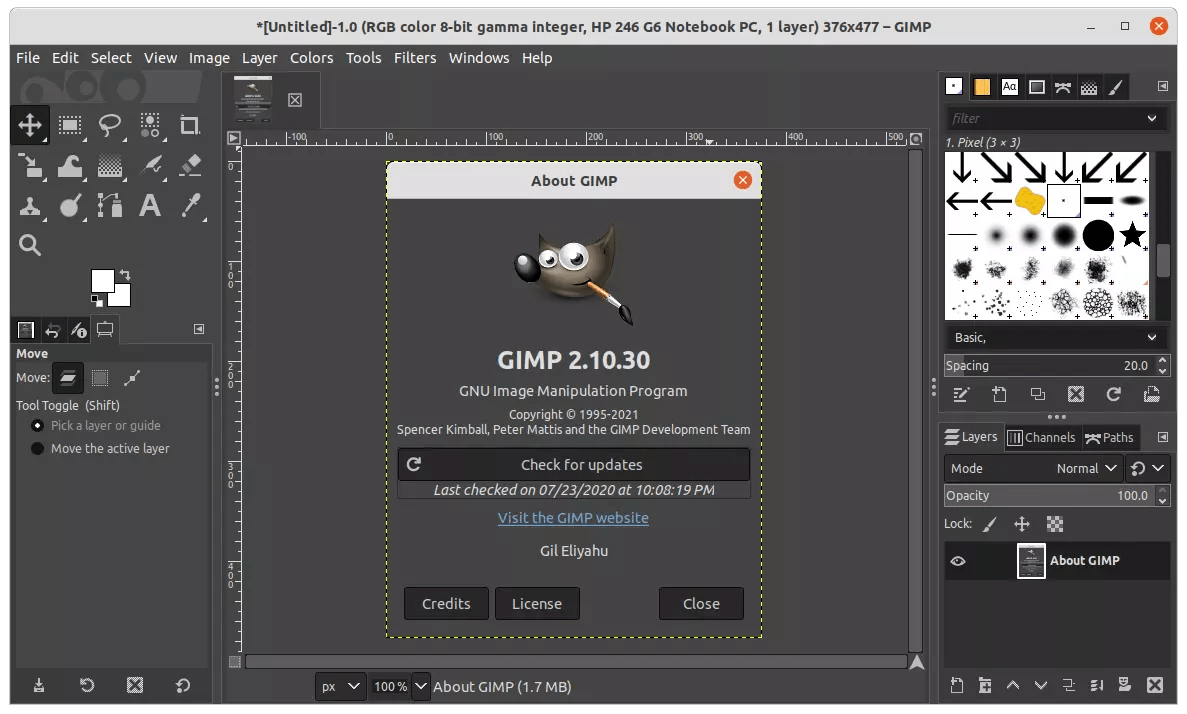 Gimp Формат Картинки Telegraph