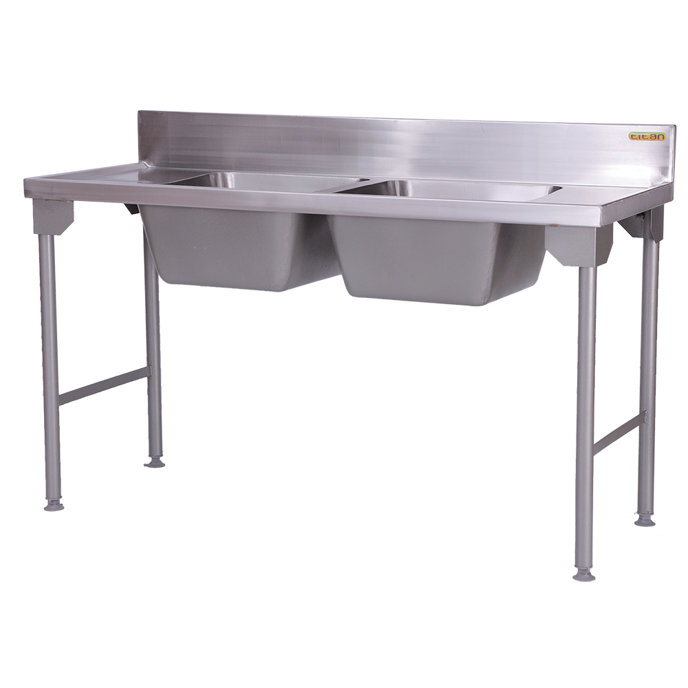 PREP BOWL SINKS (Double Bowl) 1600mm Ubunye