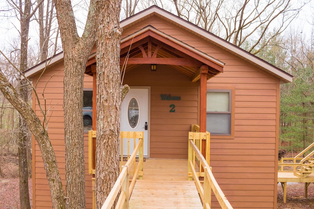 Cave Creek Cabin 2 Cabin Rentals on Shawnee Wine Trail Cave Creek
