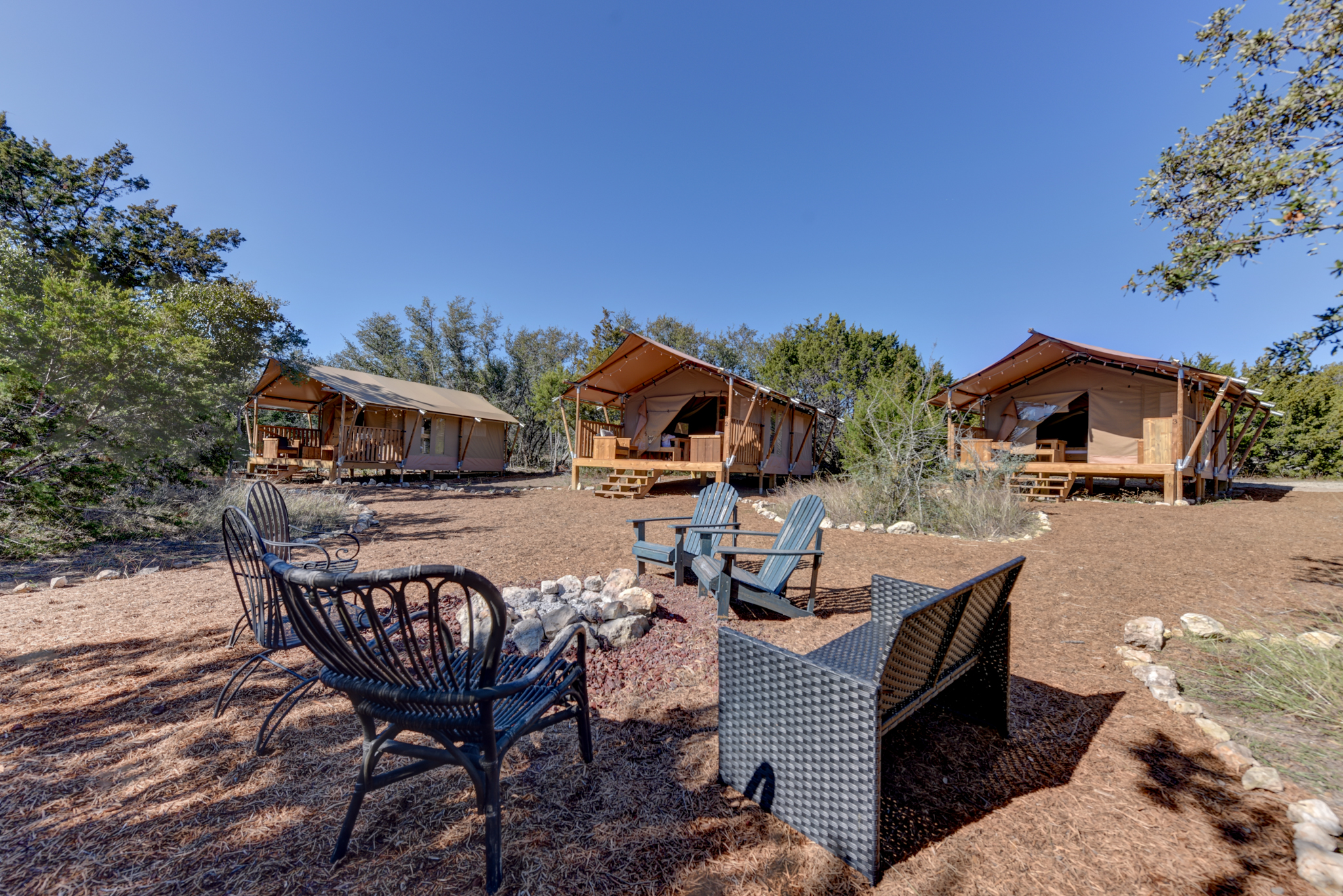 12 Fires Winery 5 Glamping Tents Group Booking Branch Out Glamping