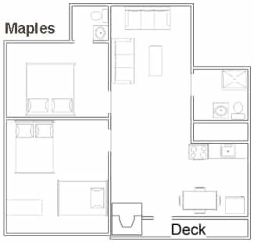 The Maples Cabin at Lazy Oaks ResortLake View Lazy Oaks Resort