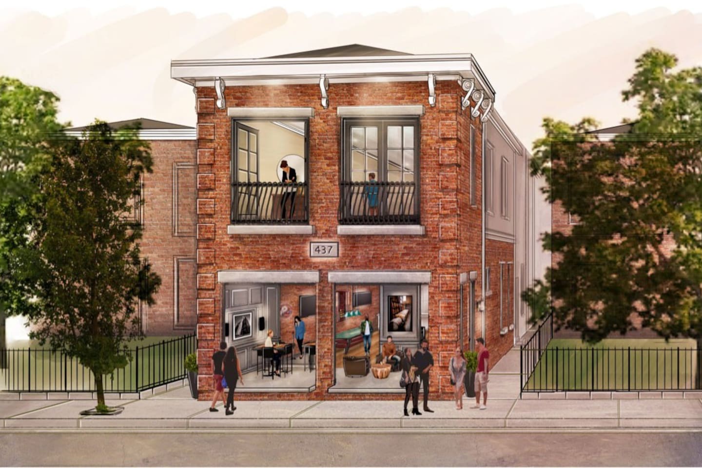 The Highball * Speakeasy Lounge & Retreat 6BR 5BA BNB Louisville LLC