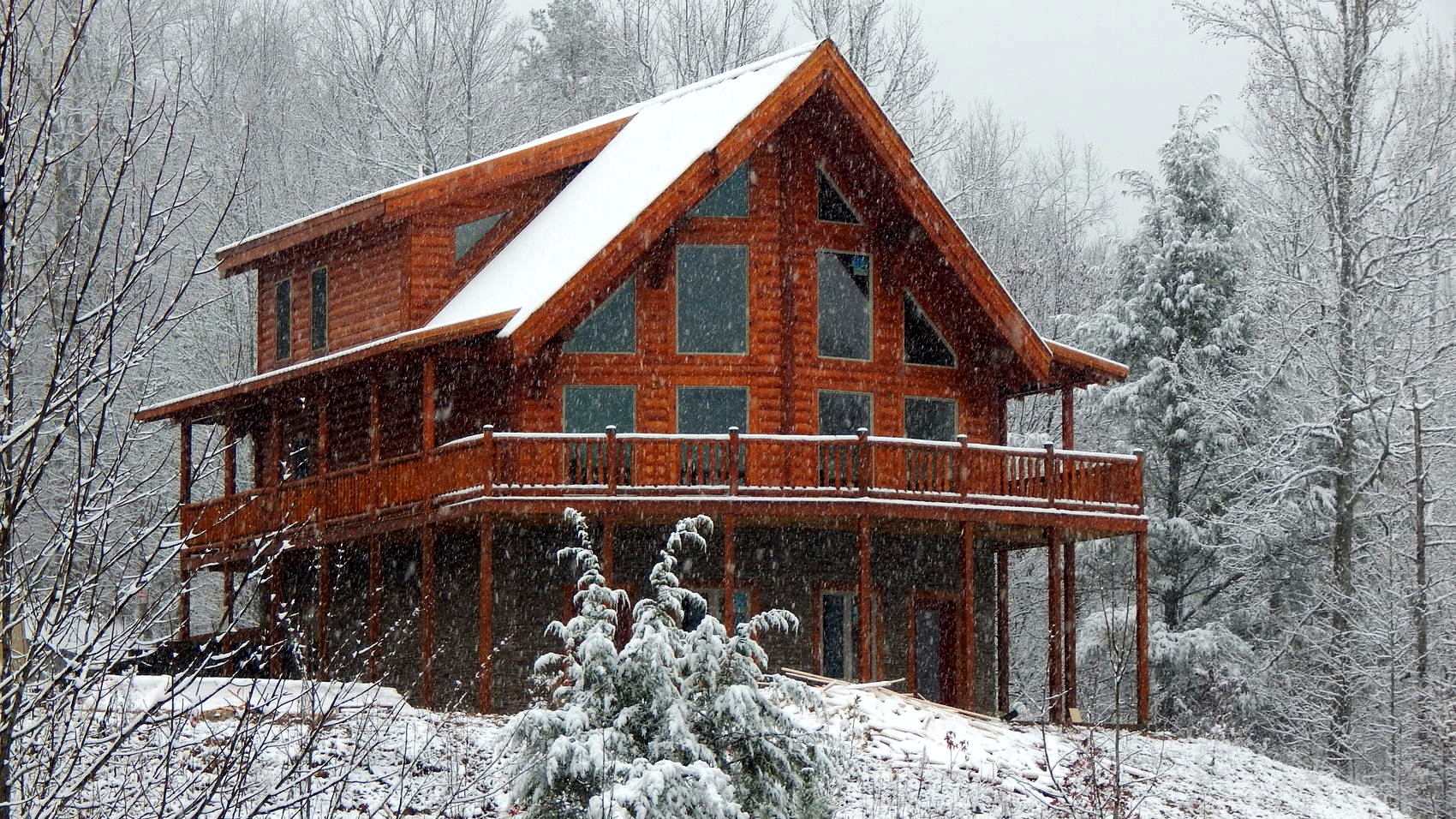 Great Smoky Mountains When will it snow? Blue Mountain Cabins