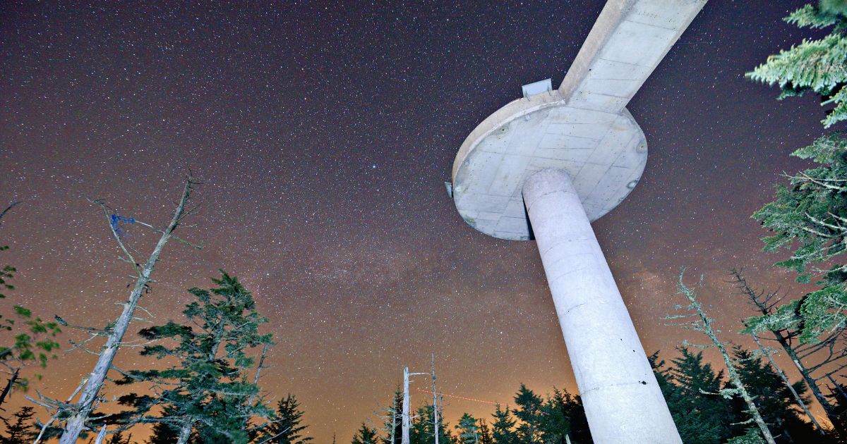 Clingman's Dome at Night A Spectacular View of the Smoky Mountains