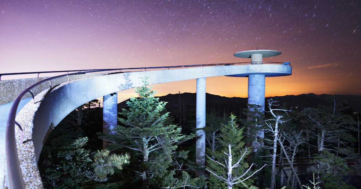 Clingman's Dome at Night A Spectacular View of the Smoky Mountains