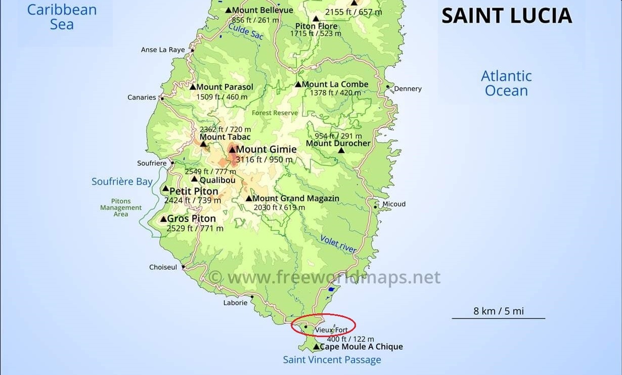 Vieux Fort St. Lucia Anxiously Engaged Alliance