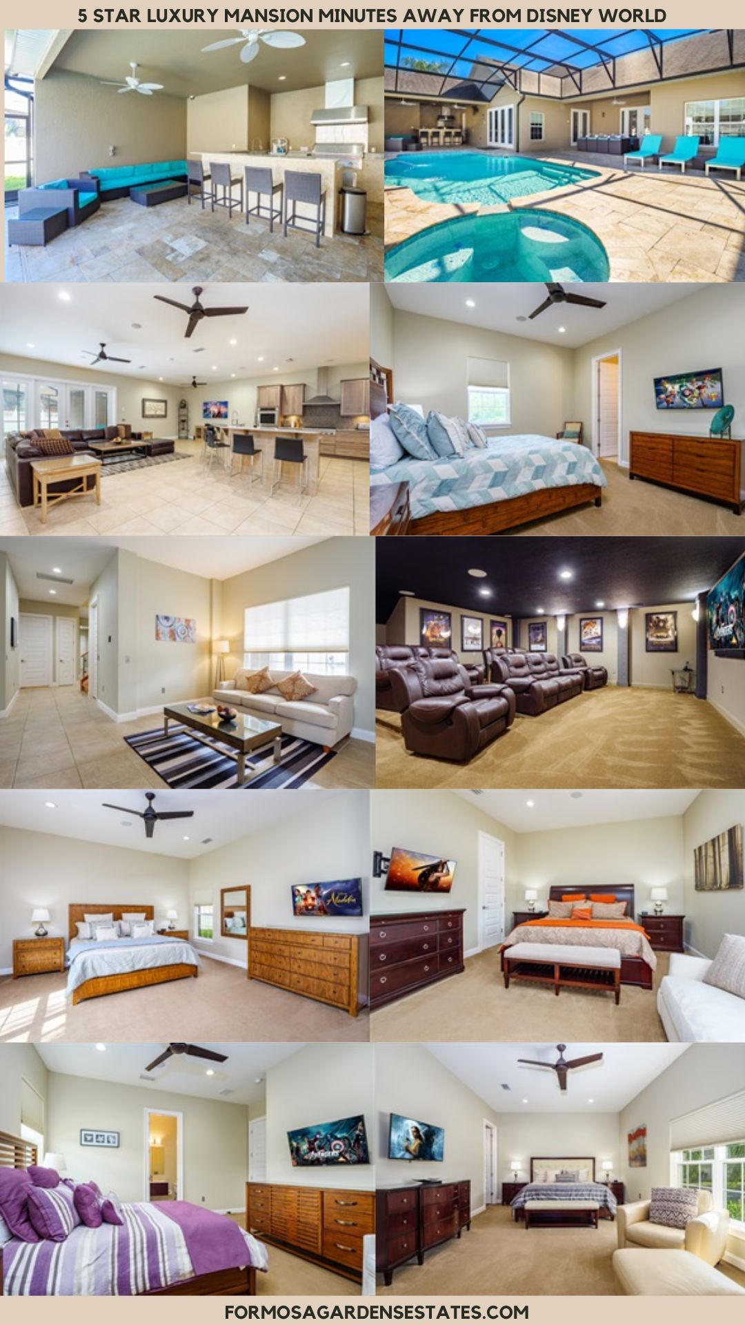 Vacation Home / Holiday Home of the Month You can stay in a Formosa Gardens Estates Luxury