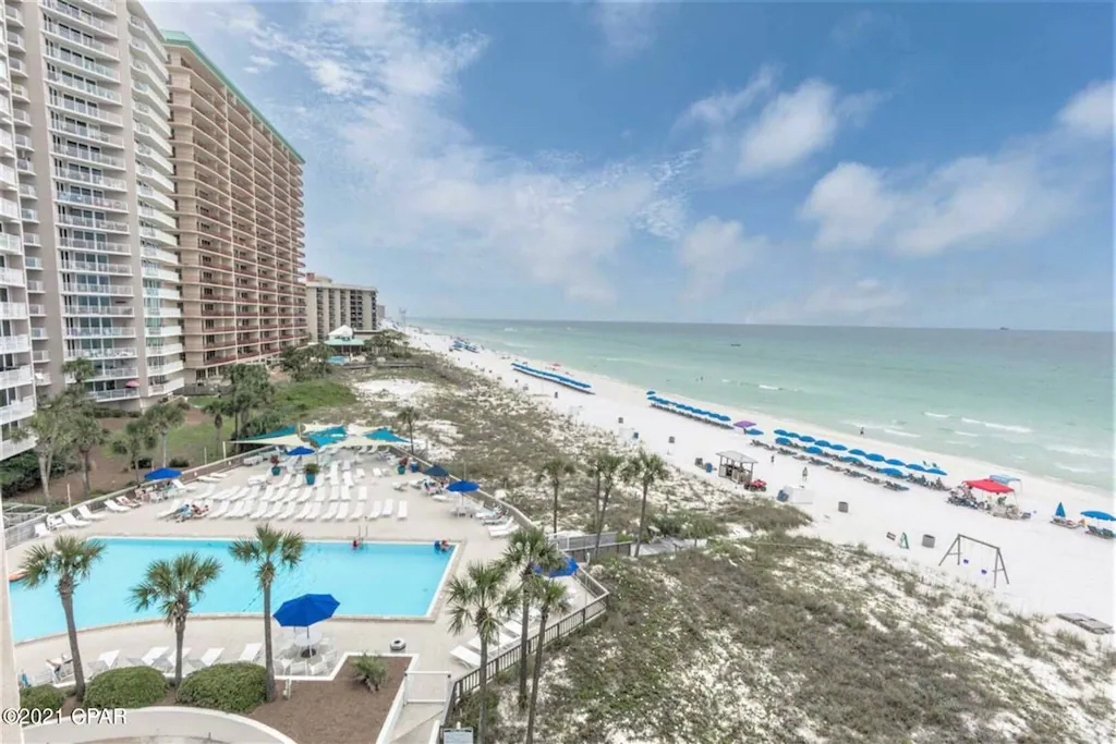 "Beach Please" A407 Dunes of Panama Beautiful Emerald Coast Rentals