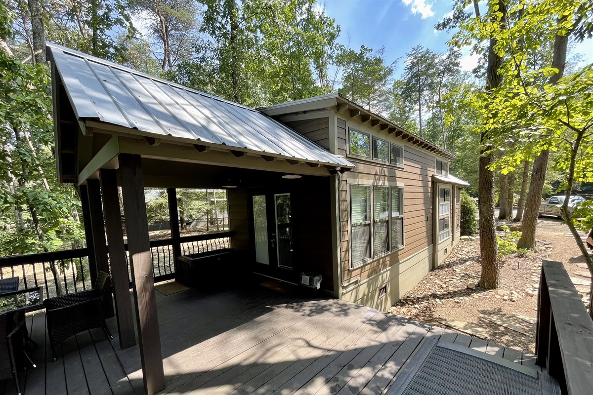 Peace by the Creek at The Retreat at Deer Lick Falls Retreat