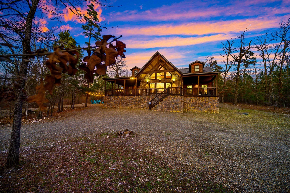 Hochatown Star Cabin Rental Broken Bow