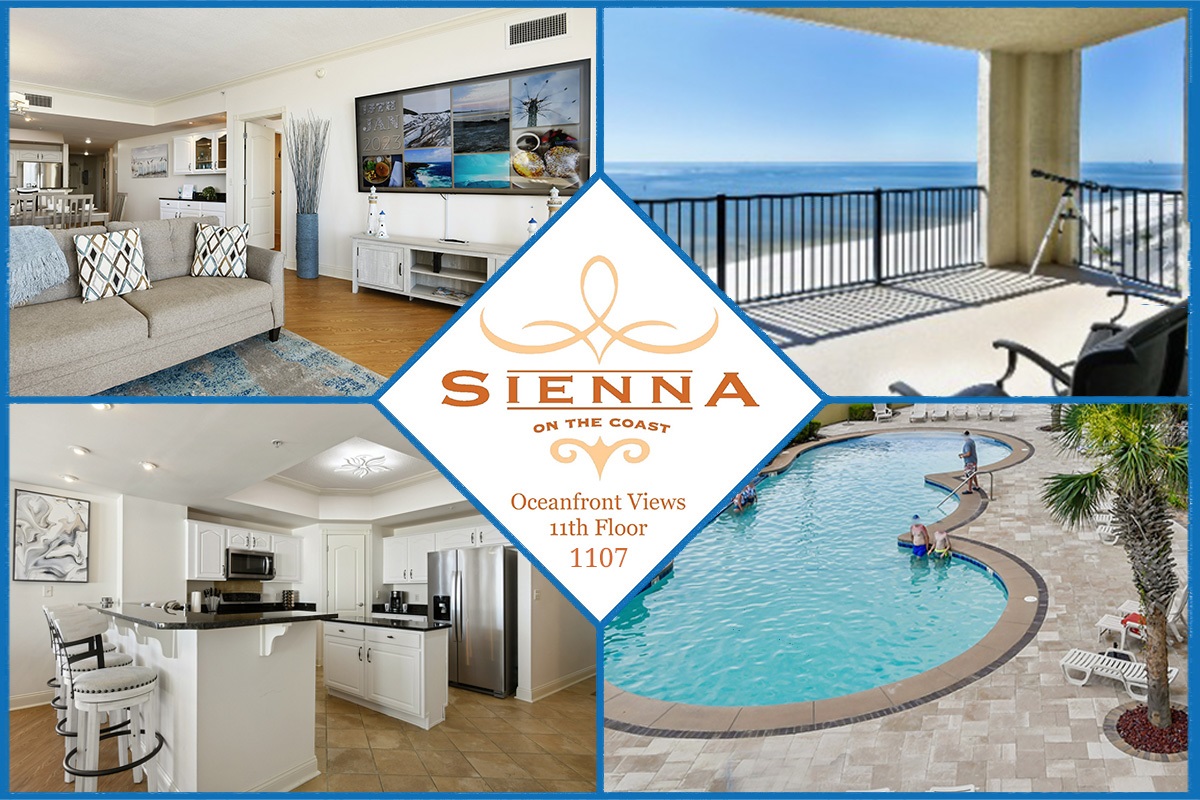 Sunset Coast Sienna on the Coast 1107 Beach Condo