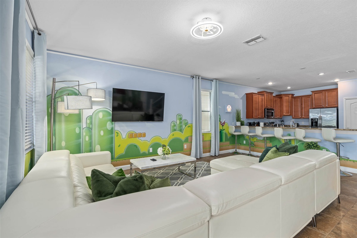 Epic Gaming House Super Mario Getaway POOL Elevated Orlando