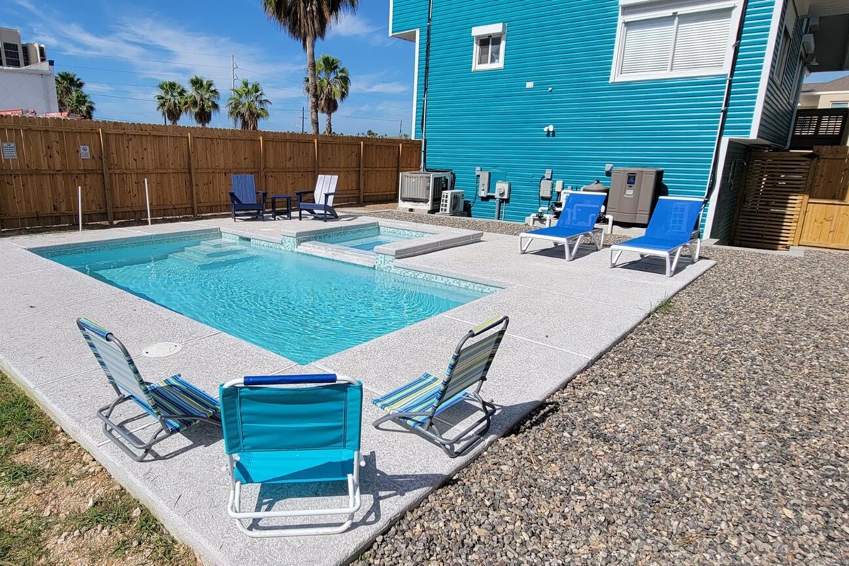 New! Heron House Private Pool Island Rentals SPI