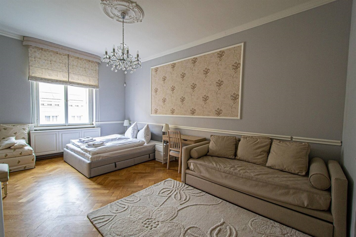 Luxury 150m2 Apartment on Wencelas Square, Parking Ruterra Apartment