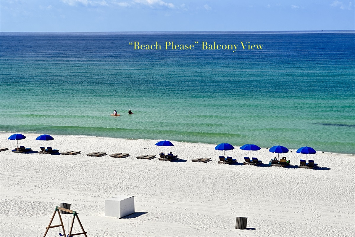 "Beach Please" A407 Dunes of Panama Beautiful Emerald Coast Rentals