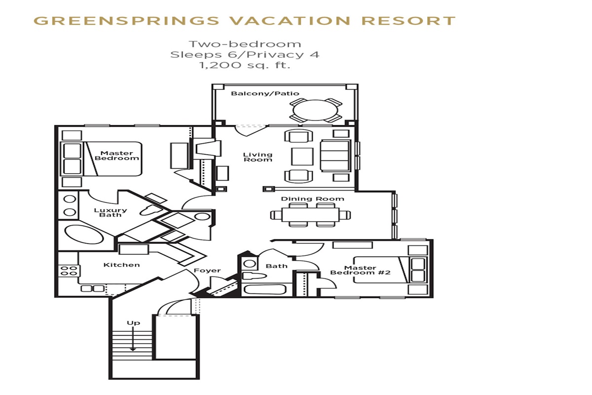 Greensprings Vacation Resort 2BR Suite, FRIDAY CheckIn Discountlodging