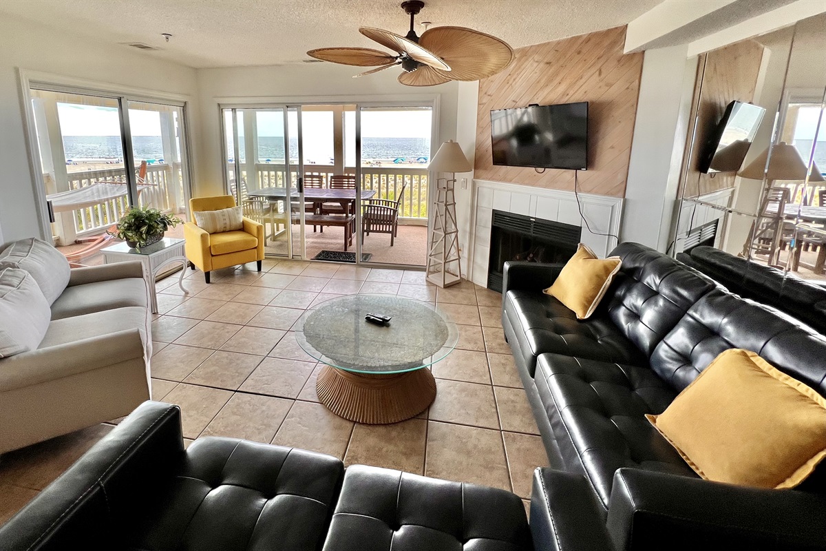 Sandcastle on Center Street, Tybee Island, GA OCEANFRONT CONDO Island Vacation Rentals