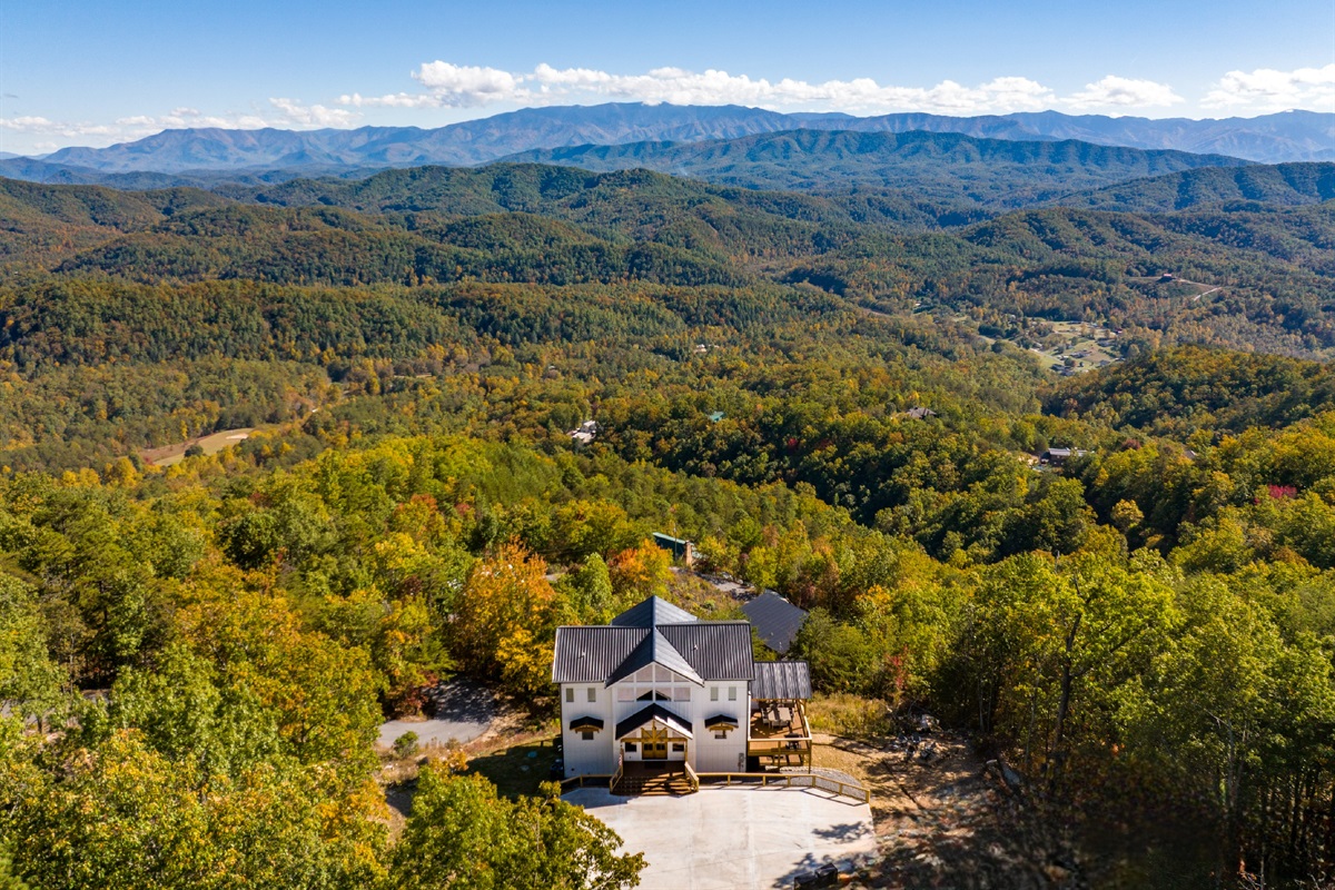 The White House on Shell Mountain