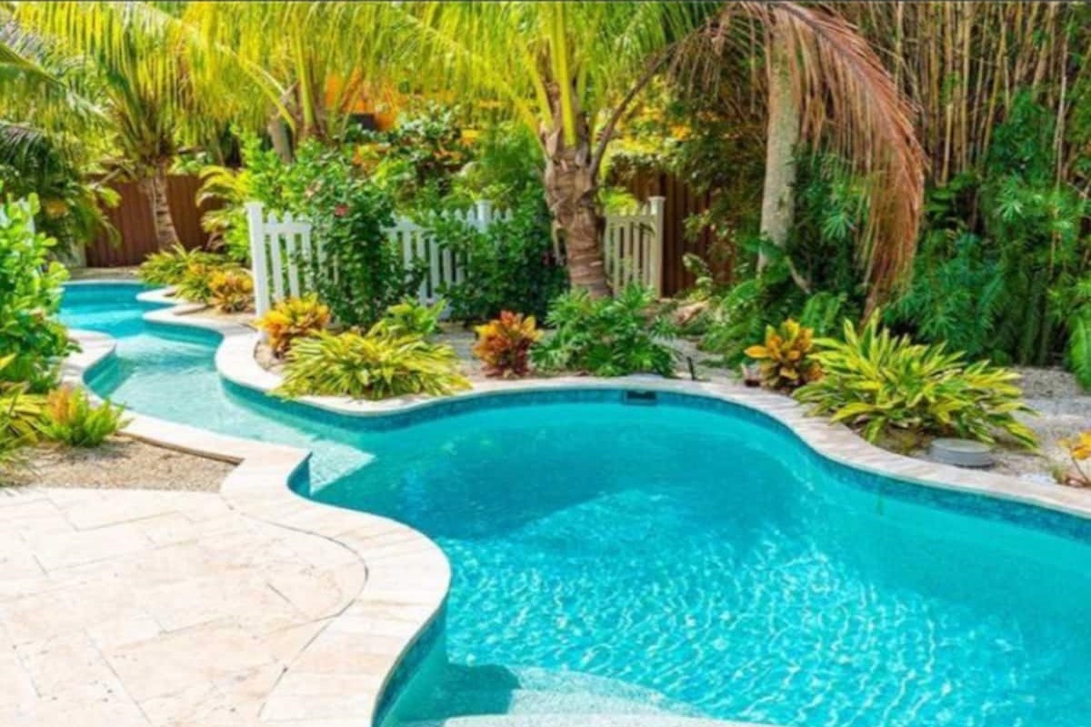 A Lazy River Day and Night Anna Maria Island Vacation Home