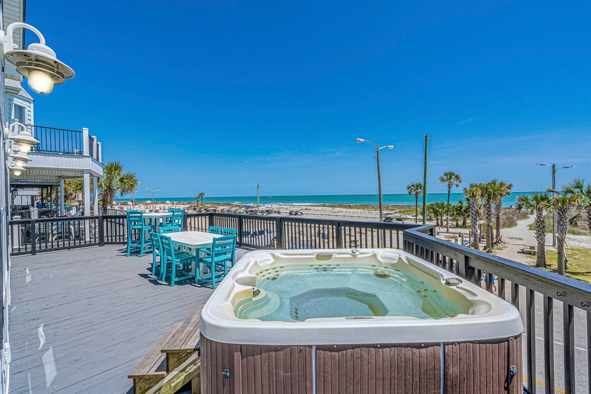 Oceanfront 6 Bed Views Hot Tub Golf Cart Playpark Vacation Rentals