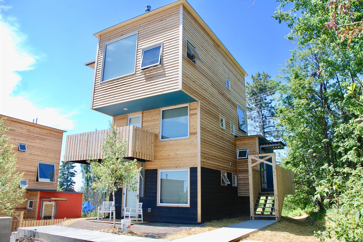 The SkyHouse Award Winning Sauna Available Grand Marais Vacation Rental