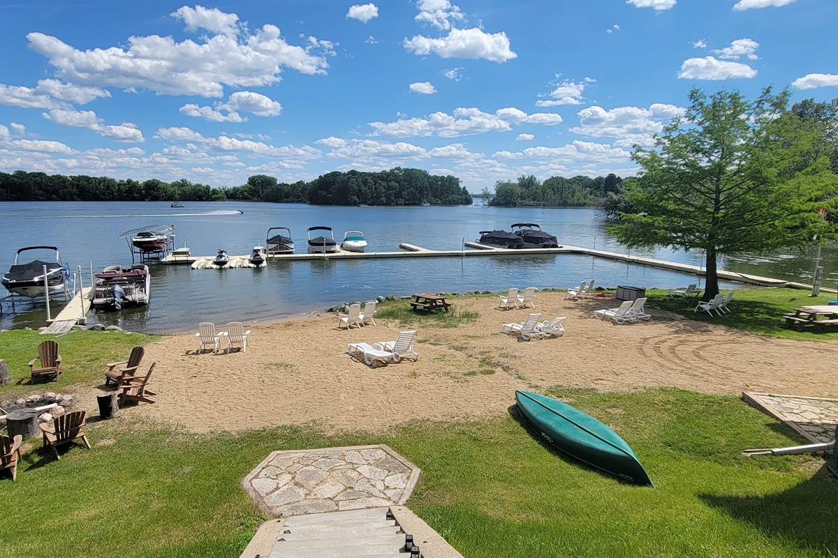 1B Beachfront Studio at Petite Lake Resort Petite Lake Resort