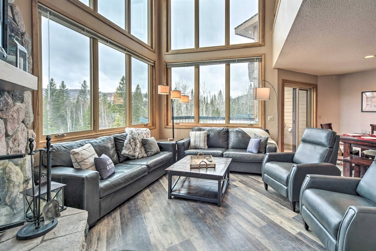 Hillside Chalet SkiIn, SkiOut Townhome w/Lutsen Mtn Views