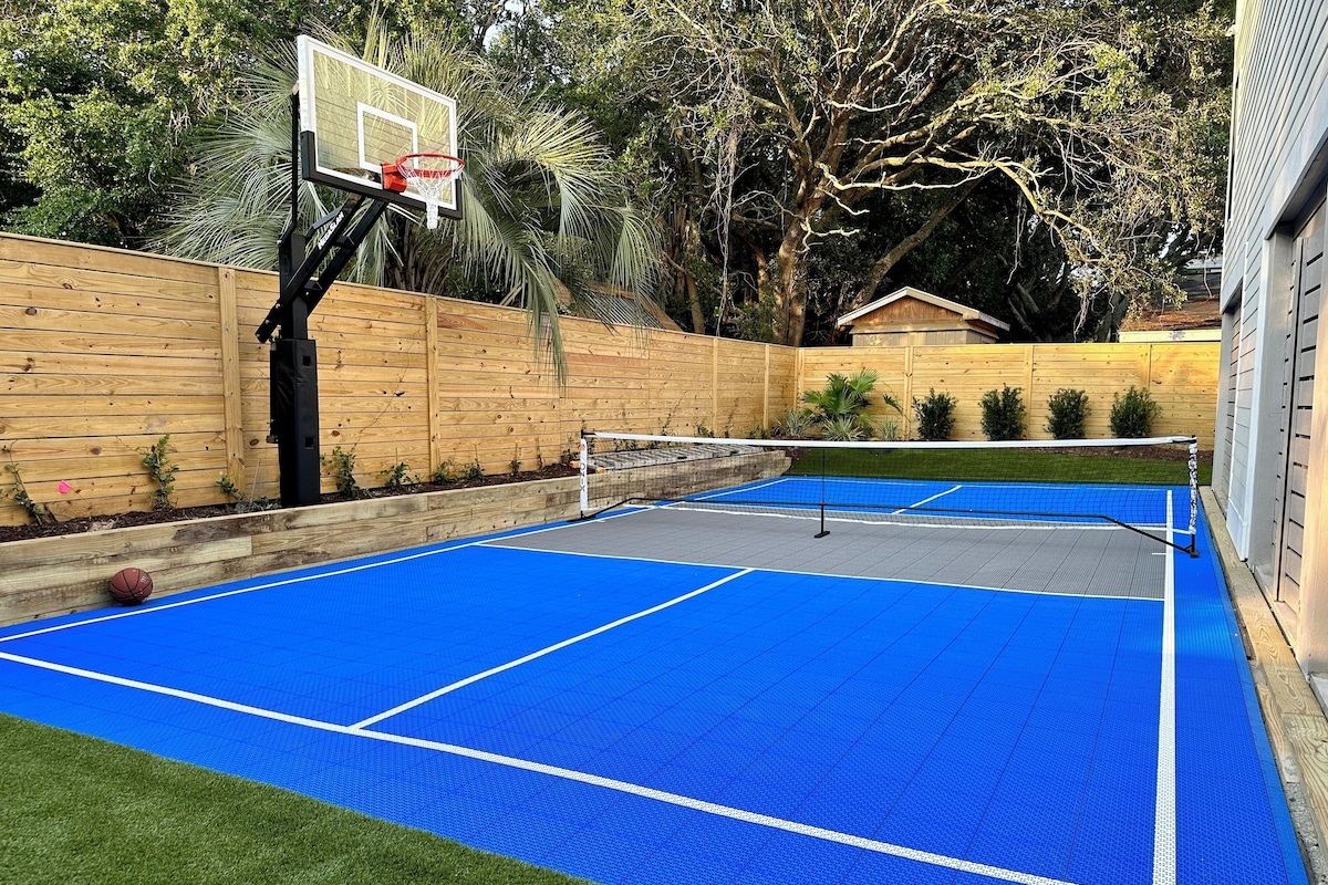 3903 Cameron Blvd. 6 BR Home w/ Private Pool & Pickleball Isle of Palms Vacation Rentals by