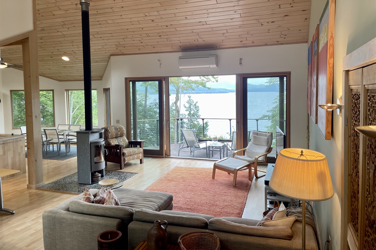 Stunning Lake Waterfront ADK Lakefront Property Management