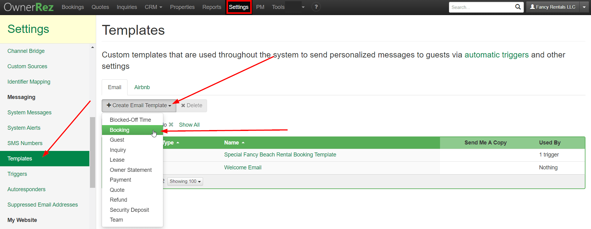 Request for Contact Info (real email address) and Signing Renter Agreements Core Concepts