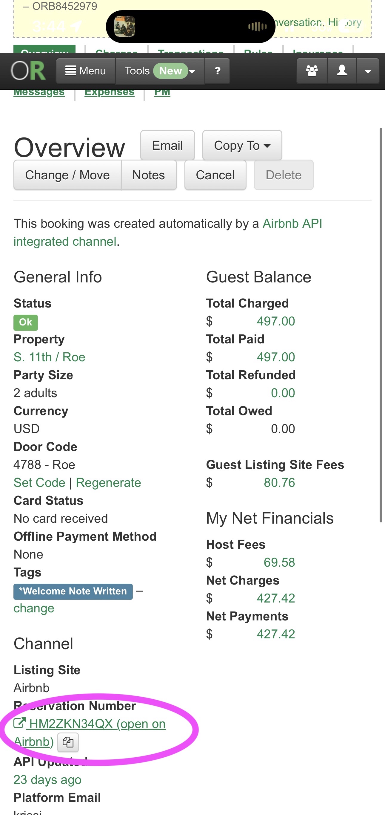 Airbnb reservation link open in app on mobile Feature Requests